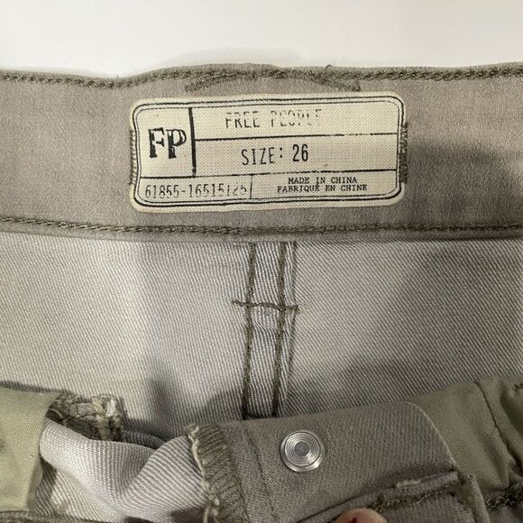 Free People Lone Ranger Coated Shorts in sand - Picture 7 of 11